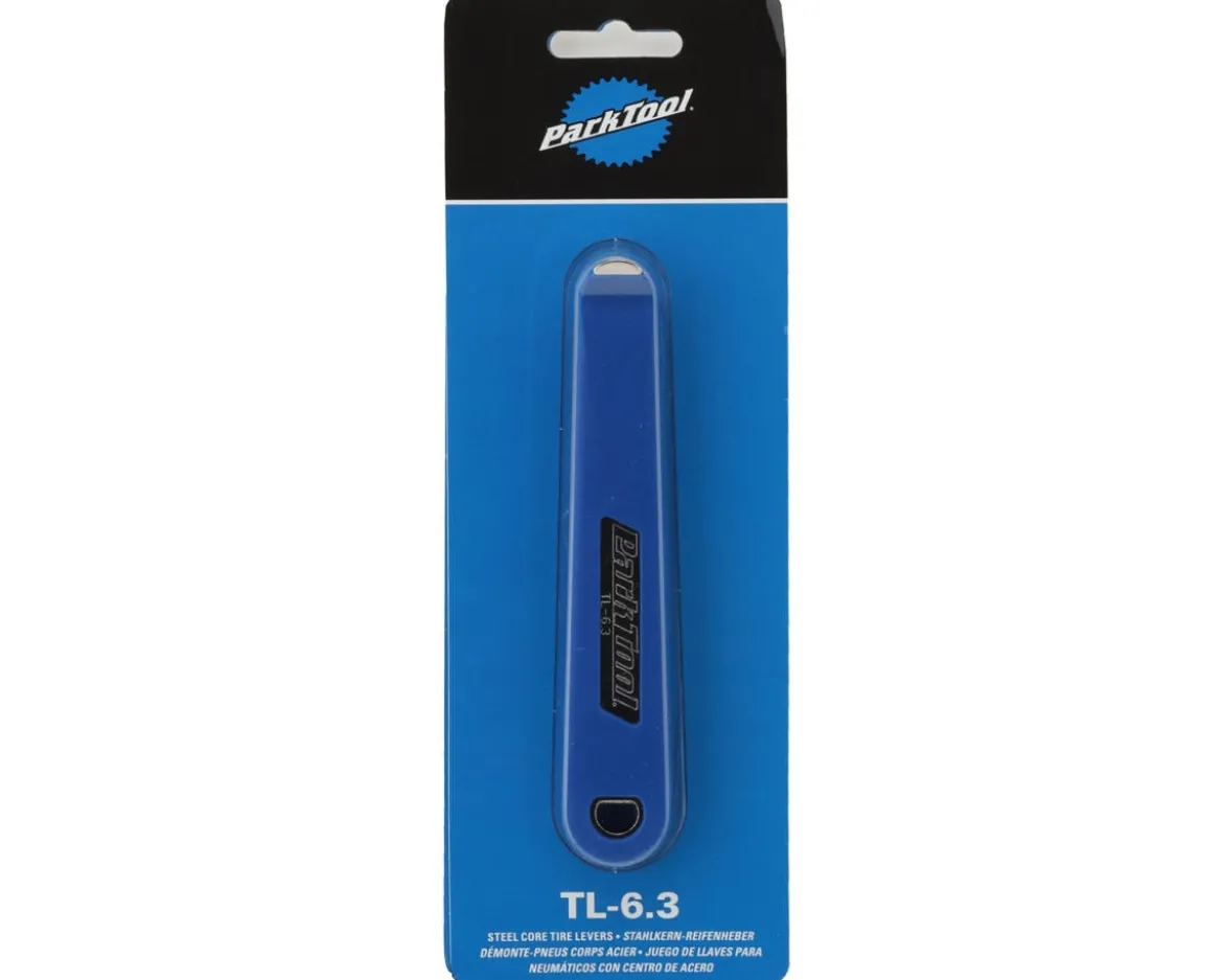 Park Tool TL-6.3 Steel Core Tire Levers (Pair)