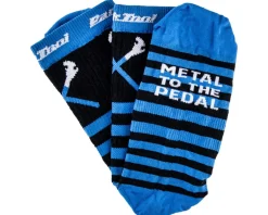 Park Tool SOX-6 Sockguy Cycling Socks (Black/Blue) (S/M)