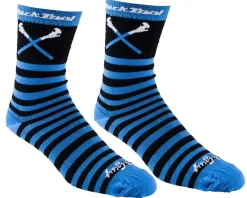 Park Tool SOX-6 Sockguy Cycling Socks (Black/Blue) (S/M)