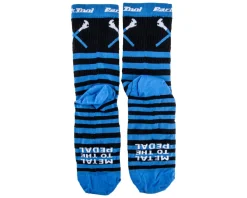 Park Tool SOX-6 Sockguy Cycling Socks (Black/Blue) (S/M)
