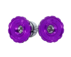 Paul Components Aluminum Bar End Plugs (Purple)