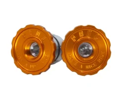 Paul Components Aluminum Bar End Plugs (Orange)