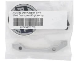 Paul Components Disc Brake Adapters (Silver) (+0mm) (IS Mount) (160mm Front, 140mm Rear)