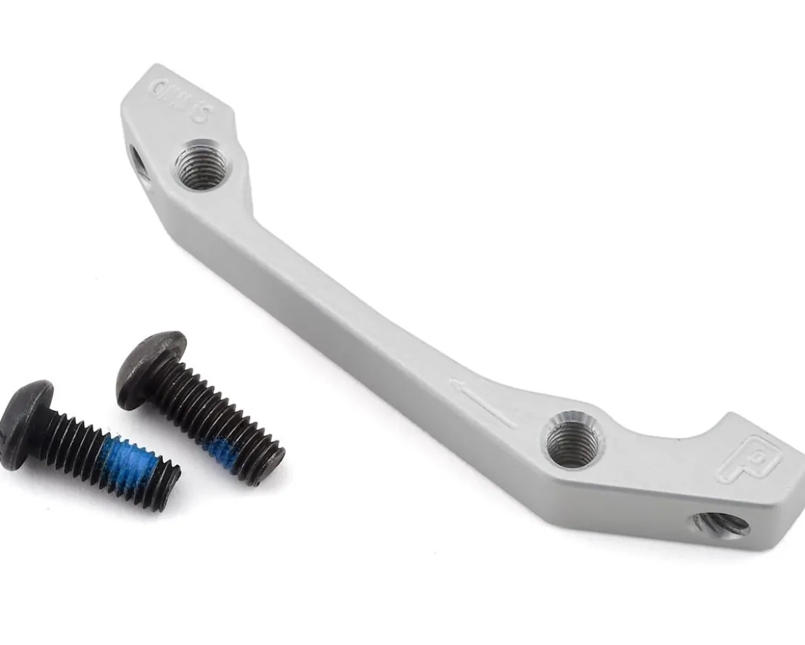 Paul Components Disc Brake Adapters (Silver) (+0mm) (IS Mount) (160mm Front, 140mm Rear)