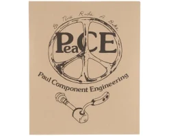 Paul Components Flat Mount Adapter Bracket (Black) (140/160mm Front)