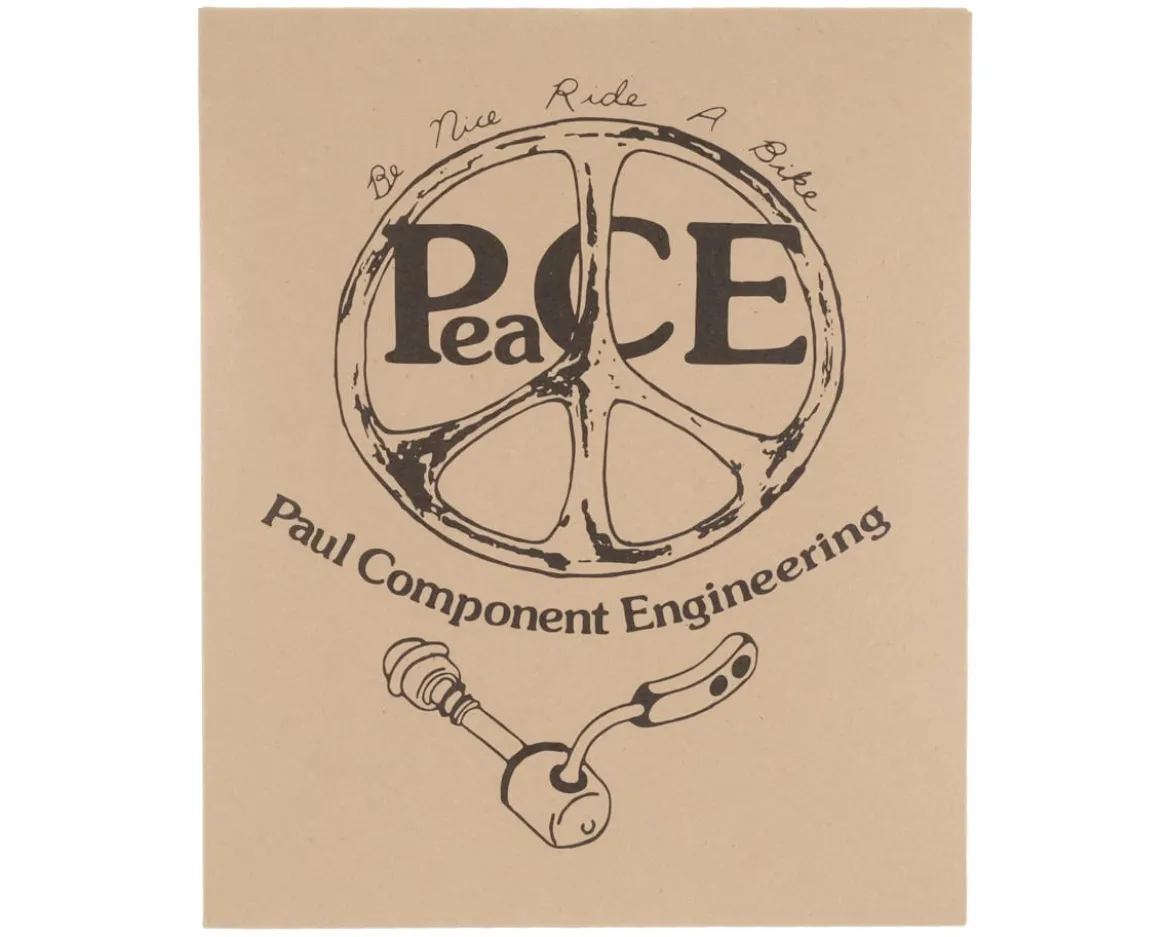 Paul Components Flat Mount Adapter Bracket (Black) (140/160mm Front)