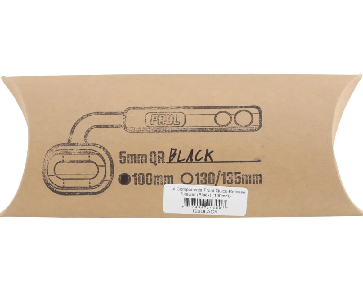 Paul Components Front Quick-Release Skewer (Black) (100mm)