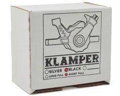 Paul Components Klamper Disc Brake Caliper (Black/Orange) (Mechanical) (Front or Rear) (Short Pull) (Post Mount)