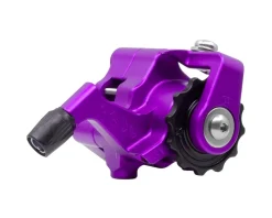 Paul Components Klamper Disc Brake Caliper (Purple/Black) (Mechanical) (Front or Rear) (Short Pull) (Flat Mount)