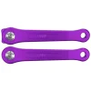 Paul Components 100% Pure Paul Crankset (Purple) (165mm) (Square Taper JIS)