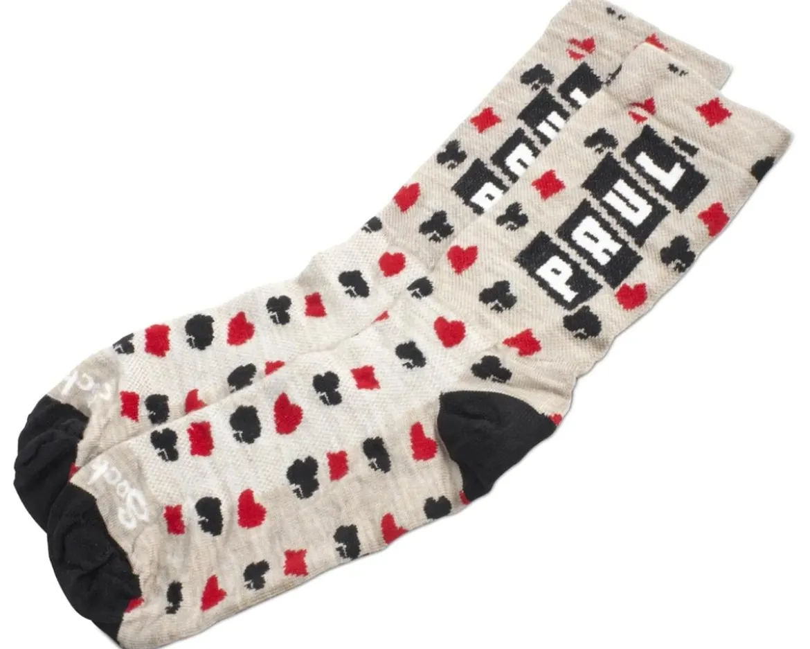 Paul Components 6" Wool Socks (Royal Flush) (S/M)