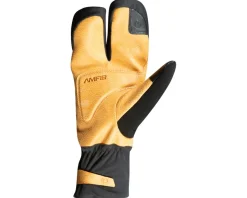 Pearl iZUMi AmFIB Lobster Gel Gloves (Black/Dark Tan) (L)