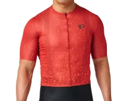 Pearl iZUMi Attack Short Sleeve Jersey (Chili Splatera) (M)