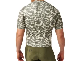 Pearl iZUMi Attack Short Sleeve Jersey (Deep Lichen Green Waverock) (L)