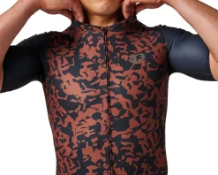 Pearl iZUMi Attack Short Sleeve Jersey (Root Beer Crumple) (L)