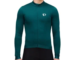 Pearl iZUMi Attack Thermal Long Sleeve Jersey (Dark Sea) (L)