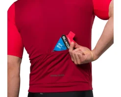 Pearl iZUMi Men's Attack Short Sleeve Jersey (Red Dahlia) (S)