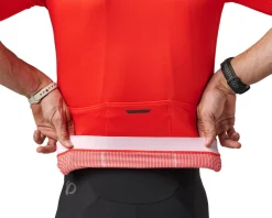 Pearl iZUMi PI/Red Short Sleeve Jersey (Cherry Tomato) (L)