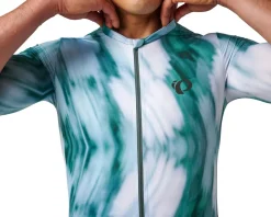 Pearl iZUMi Pro Short Sleeve Jersey (Balsam Green Photoblur) (L)