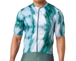 Pearl iZUMi Pro Short Sleeve Jersey (Balsam Green Photoblur) (L)