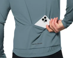 Pearl iZUMi Quest Long Sleeve Jersey (Dark Slate) (L)