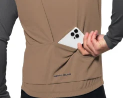 Pearl iZUMi Quest Long Sleeve Jersey (Toasted Coconut/Dark Shadow) (L)