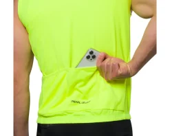 Pearl iZUMi Quest Sleeveless Jersey (Screaming Yellow) (L)