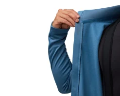 Pearl iZUMi Quest Thermal Long Sleeve Jersey (Stellar/Dark Navy) (M)