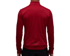 Pearl iZUMi Quest Thermal Long Sleeve Jersey (Red Dahlia) (S)