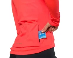 Pearl iZUMi Women's Attack Thermal Long Sleeve Jersey (Firey Coral) (S)
