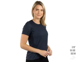 Pearl iZUMi Women's Canyon Short Sleeve Jersey (Dark Ink) (XL)