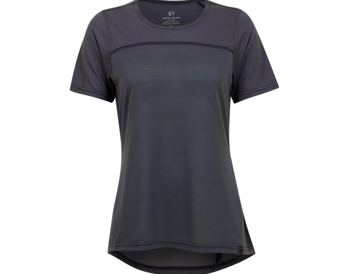 Pearl iZUMi Women's Canyon Short Sleeve Jersey (Dark Ink) (XL)