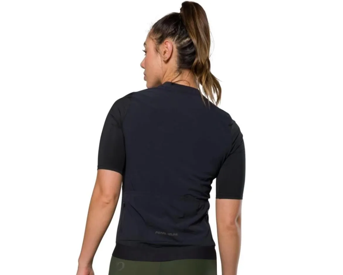 Pearl iZUMi Women's Expedition Short Sleeve Jersey (Black) (M)