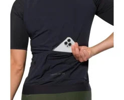 Pearl iZUMi Women's Expedition Short Sleeve Jersey (Black) (M)