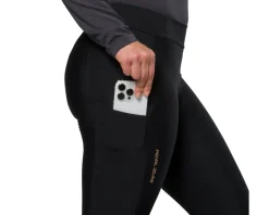 Pearl iZUMi Women's Quest Thermal Cycling Tight (Black) (M) (No Chamois)