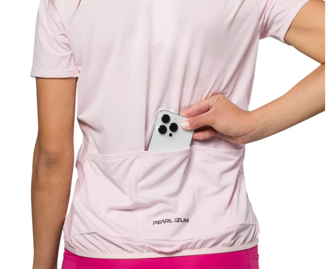 Pearl iZUMi Women's Sugar Short Sleeve Jersey (Ballerina) (XL)