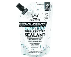 Peaty's Holeshot BioFibre Tubeless Tire Sealant (Pouch) (120ml)