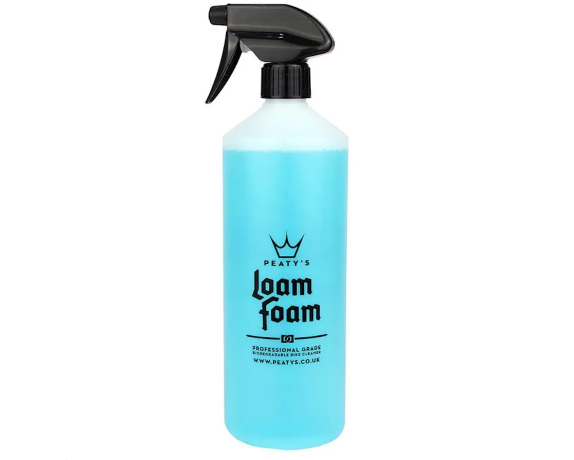 Peaty's Loam Foam Bike Cleaner 1 Liter Spray Bottle (33.8oz)