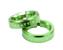Peaty's Monarch Grip Lockrings (Emerald) (Pair)