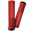 Peaty's Race Control Knurl Thick Lock-On Grips (Red) (Pair)
