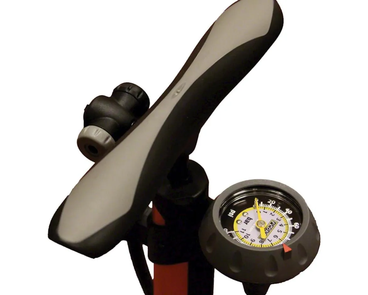Pedro's Prestige Mechanic's Floor Pump (Orange)