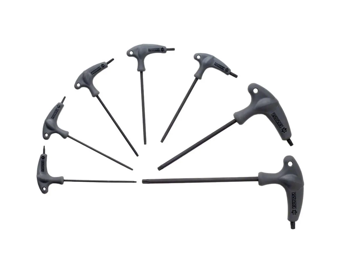 Pedro's T-Handle Pro Torx Set (7 Piece)