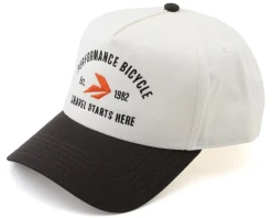 Performance Bicycle Gravel Starts Here Hat (White/Grey) (Universal Adult)