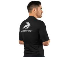 Performance Men's Nova Pro Cycling Jersey (Black) (Standard) (S)