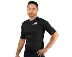 Performance Men's Nova Pro Cycling Jersey (Black) (Standard) (S)