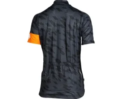 Performance Women's Fondo Cycling Jersey (Grey/Black/Orange) (Relaxed Fit) (S)