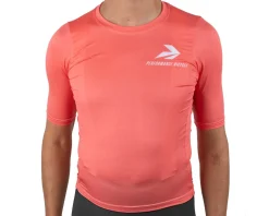 Performance x Voler Pro Air Zipperless Short Sleeve Jersey (Coral) (M)