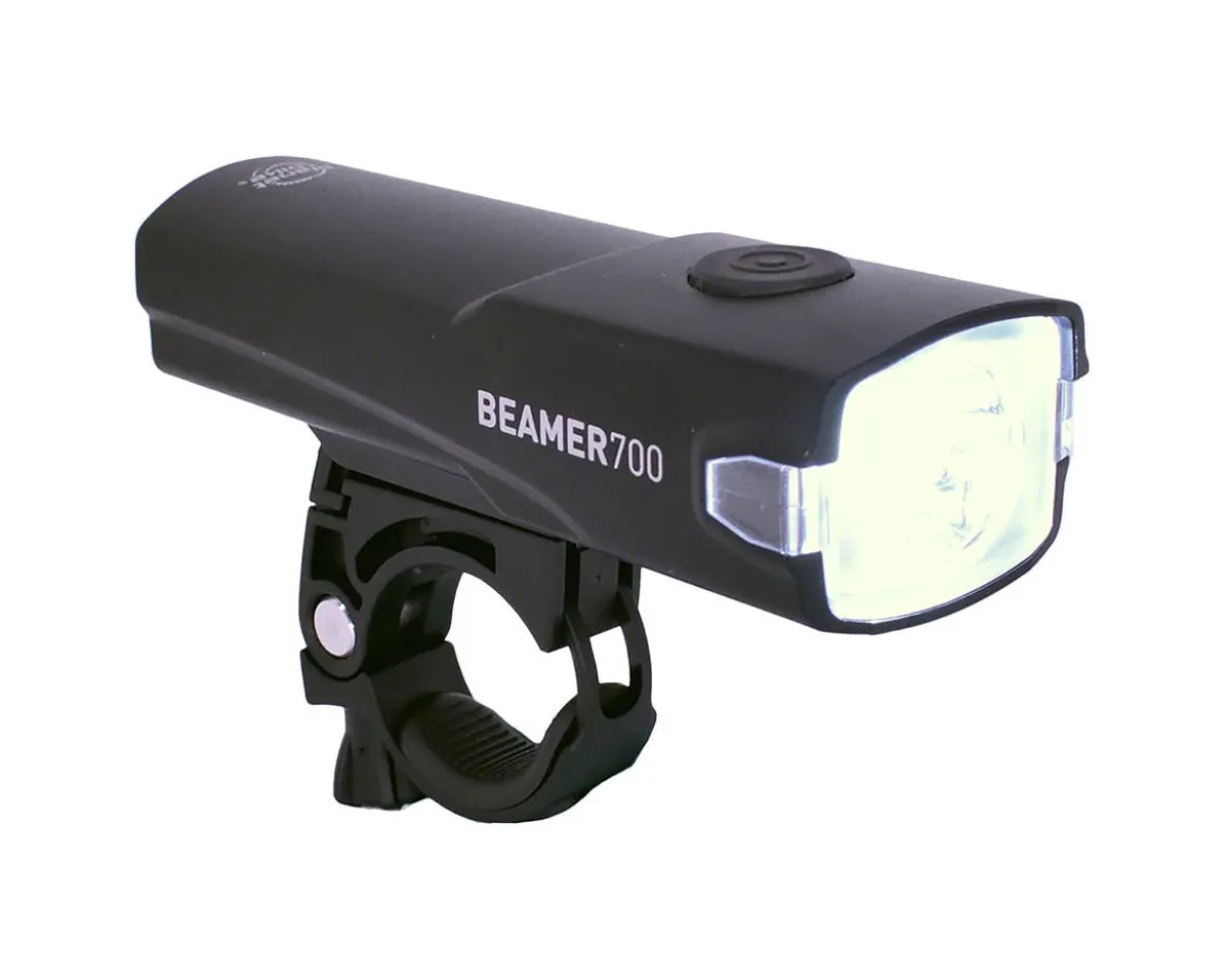Planet Bike Beamer 700 Headlight (700 Lumens) (USB Rechargable)