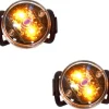 Planet Bike Button Blinky Side Light Set (Amber)