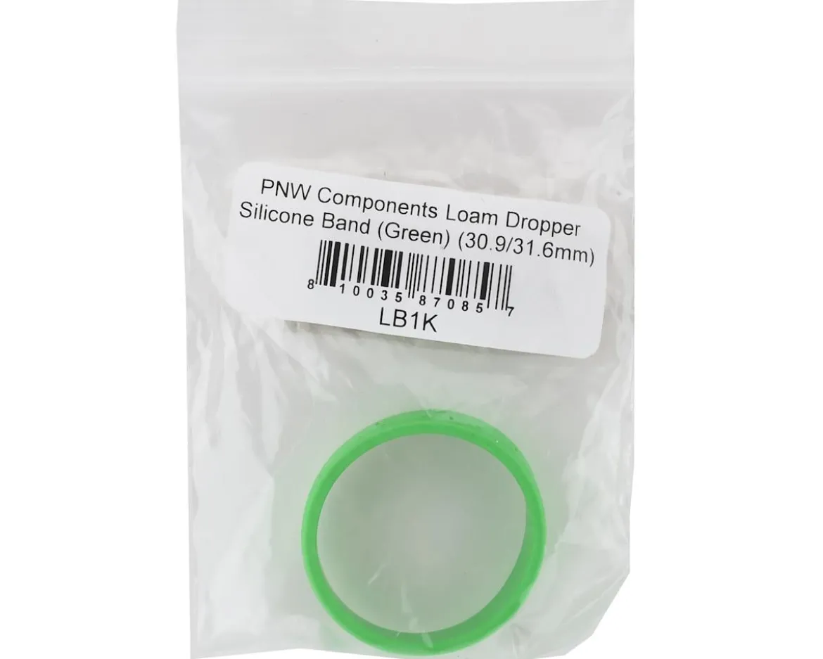 PNW Components Loam Dropper Silicone Band (Green) (30.9/31.6mm)